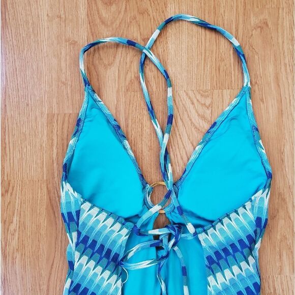 🌴 TRINA TURK 🌴 NEW - Moonray Ring Front Plunge One Piece Swimsuit - [Size 4] - Picture 10 of 16